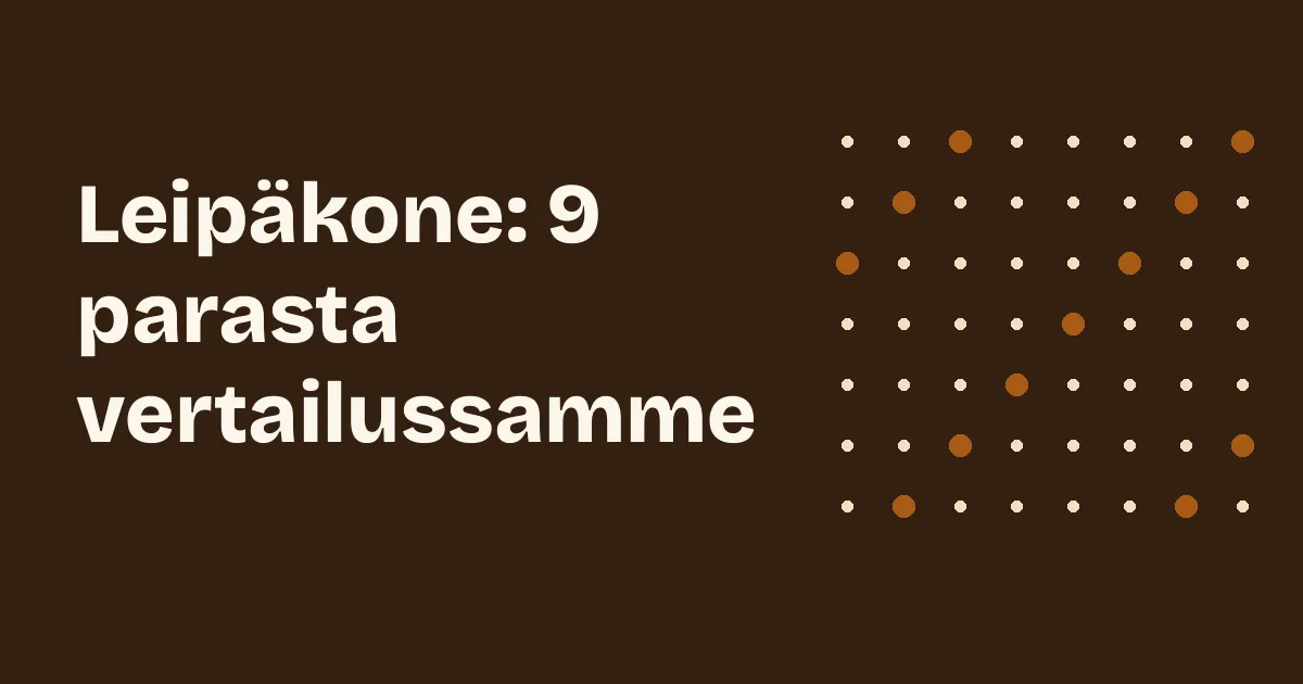 Leipäkone